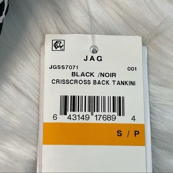 NWT JAG Crisscross Back Tankini Small - Picture 4 of 10
